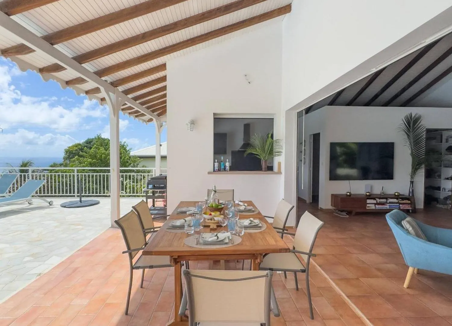 Sweet Villa, Piscine, Vue Panoramique Sur La Mer, Proche Plage, Sainte Luce Sainte-Luce