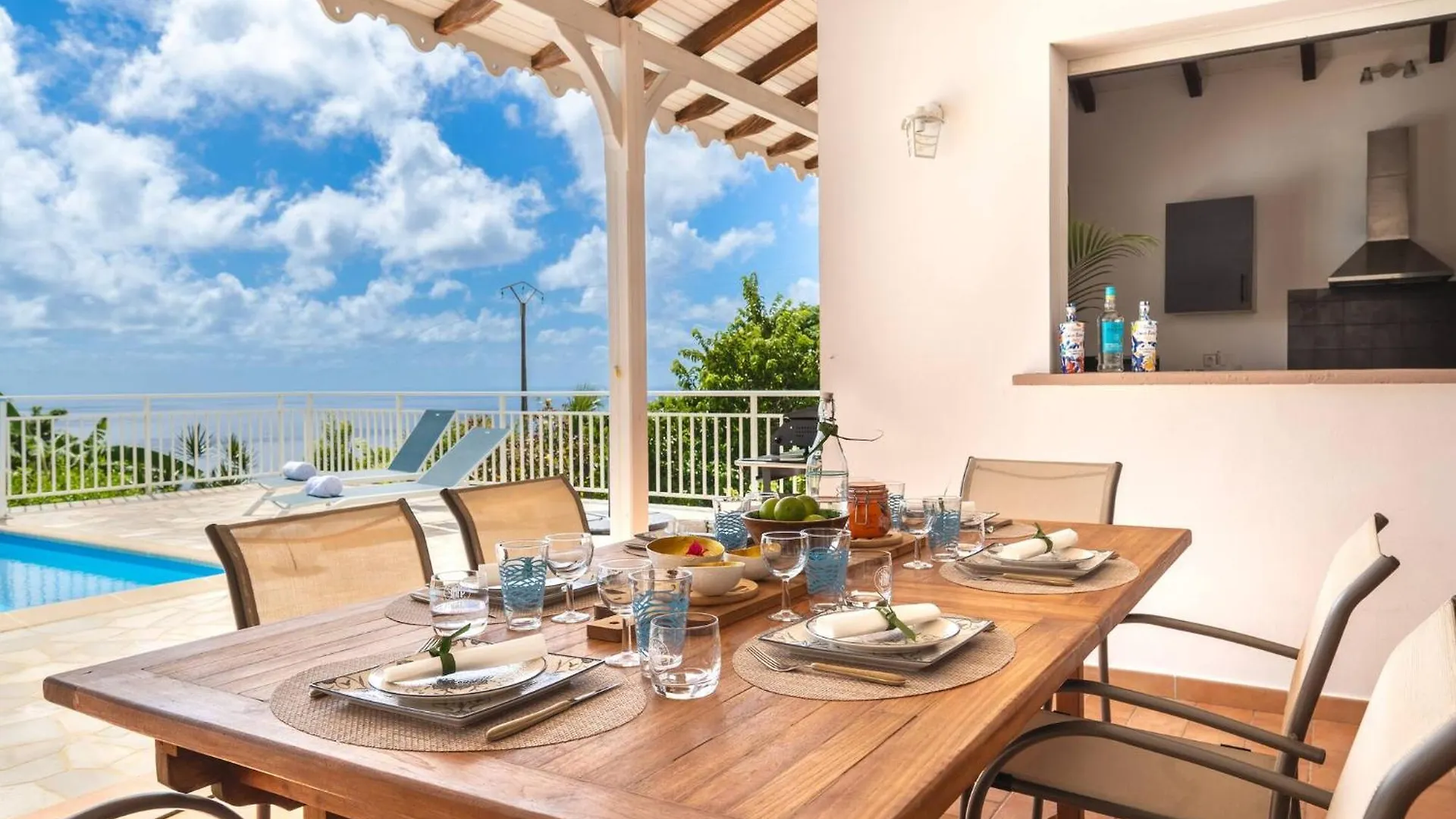 Sweet Villa, Piscine, Vue Panoramique Sur La Mer, Proche Plage, Sainte Luce